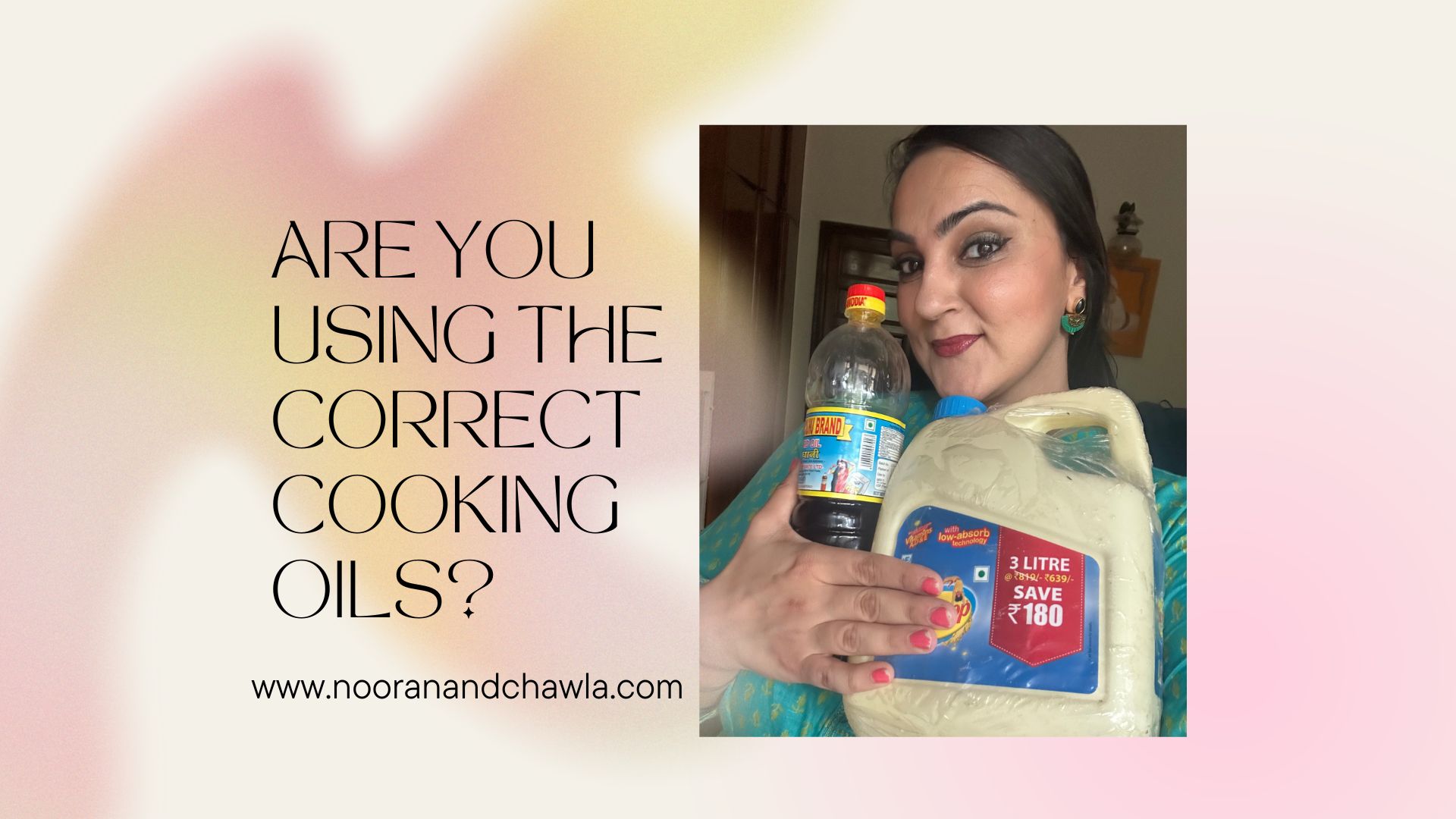 Are you using the correct cooking oils?